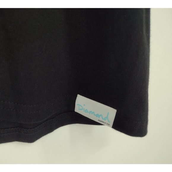 NWT Diamond Supply Co. X Space Jam A New Legacy Skate Black T-Shirt Mens L - Picture 3 of 7